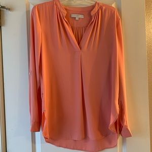 Coral LOFT Blouse
